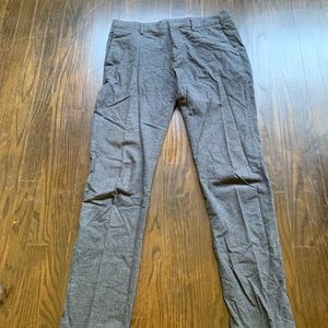 Bonobos charcoal gray dress pants